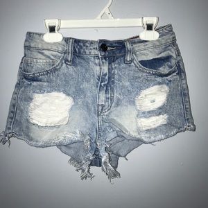 Vintage Ripped Jean shorts